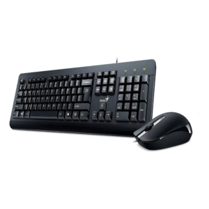 Kit De Teclado Y Mouse Genius Km-160 Color Negro