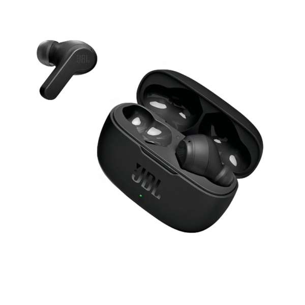 auriculares in ear inalámbricos jbl wave 200tws jblw200tws black