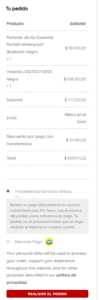 Finalizar Compra