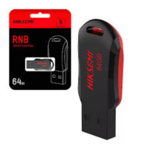 Pen Drive Hiksemi Usb 2.0 Serie Rnb 64 Gb, Color Negro Pen Drive Hiksemi Usb 2.0 Serie Rnb 64 Gb, Color Negro